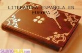 Literatura española en europa