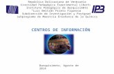 Centros de información UNEXPO, UPEL