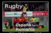 Rugby: España - Rumania