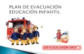 PLAN DE EVACUACIÓN EN EDUCACIÓN INFANTIL