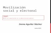 Movilización social y electoral
