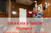 Coca-Cola y Special Olympics lanzan himno a la inclusión social