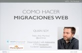 Curso de Migraciones Web 2013