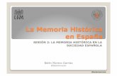 La Memoria Histórica en la literatura, cine y televisión (2000-2012) El caso español