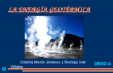 Energía geotérmica (Cristina y Rodri)
