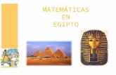 Matematicas en egipto ver