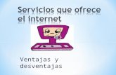 Servicios que ofrece el internet dayra jaen ,, 2003
