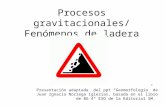 Procesos gravitacionales 2012
