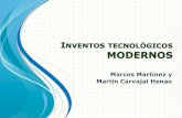INVENTOS TECNOLÓGICOS MODERNOS
