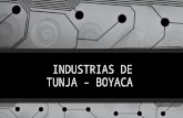Industrias de tunja boyaca