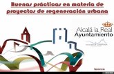 Alcalá la Real: buenas prácticas en materia de proyectos de regeneración urbana
