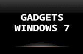 Gadgets windows 7