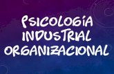 Psicología industrial y de la organización
