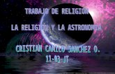 LA RELIGION Y LA ASTRONOMIA