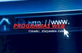 Programas para crear paginas web