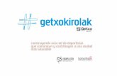#GetxoKirolak construyendo una comunidad deportiva