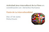 Fiesta interculturalidad