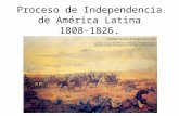 Independencia de america latina  clase jueves