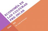 Economía de las culturas pre incas
