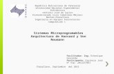 Sistemas microprogramables y arquitectura de von neumann y harvard