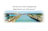 Avances del transporte maritimo en Panama