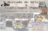 Mercado de oficios y tradiciones populares Alaejos Ocio y Rutas Valladolid