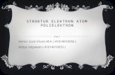 Presentasi ke 5 struktur elektron atom polielektron