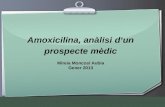 Amoxicilia, anàlisi d'un prospecte mèdic