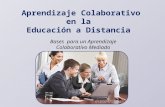 Aprendizaje Colaborativo en la Educación a Distancia