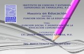 2. funcion social y educacion comunitaria