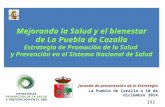Mejorando la Salud y el Bienestar de La Puebla de Cazalla. Estrategia de Promoción de la Salud y Prevención en el Sistema Nacional de Salud.
