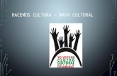 Relevamiento de hacedores culturales / Mapa cultural