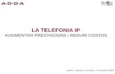 Telefonia IP: infrastructures i centraletes telefòniques
