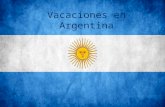 Presentación vacaciones en Argentina, Vera, L. Castellana 5º