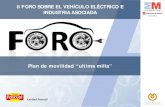 Participación Calidad Pascual en "II Foro sobre el Vehículo Eléctrico e Industria Asociada"