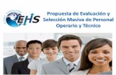 SELECCIÓN MASIVA - EHS GLOBAL COONSULTING