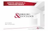 José Luis Sagarduy - “Aspectos legales en la innovación abierta”