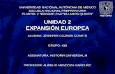 UNIDAD 2 Expansión Europea.
