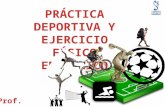 Práctica deportiva y ejercicio físico en México