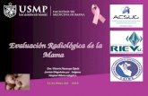 Evaluacion radiologica de la mama. dra.huancaya    copia