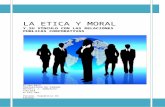 La etica , la moral Los valores y su vinculo con las Relaciones Publicas!!