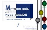 Metodologia de Investigación  (Investigacion e Innovación) Parte I