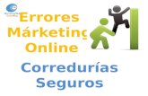 Errores Marketing Online Corredurías de Seguros