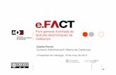 Presentació Carles Ferrer de la CAOC, a la Jornada “Com facturar de manera electrònica a les AAPP de Catalunya”
