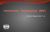 Controles termosolar 2011