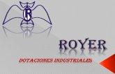 Brochure ROYER - Dotaciones Industriales