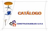 Catalogo de muebles Construcmuebles SAS