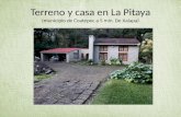 VENTA de Terreno y casa en la pitaya municipio de Coatepec
