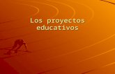 Docencia 3 Los Proyectos Educativos