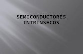 Semiconductores intrínsecos